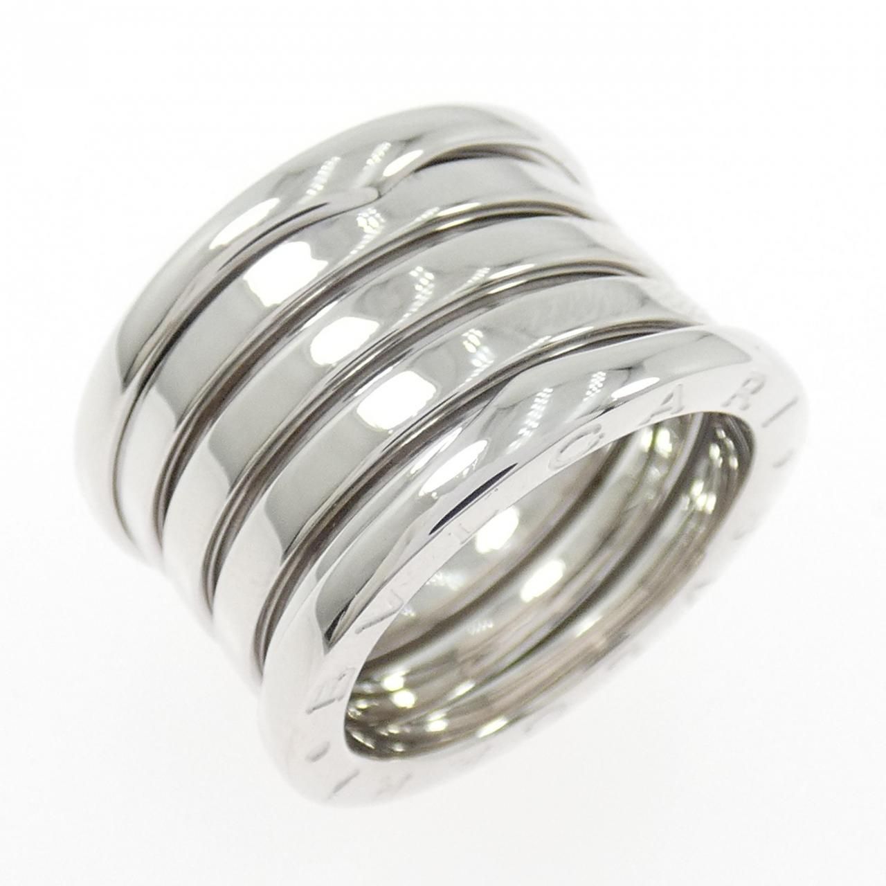 Bvlgari Band Ring White Gold