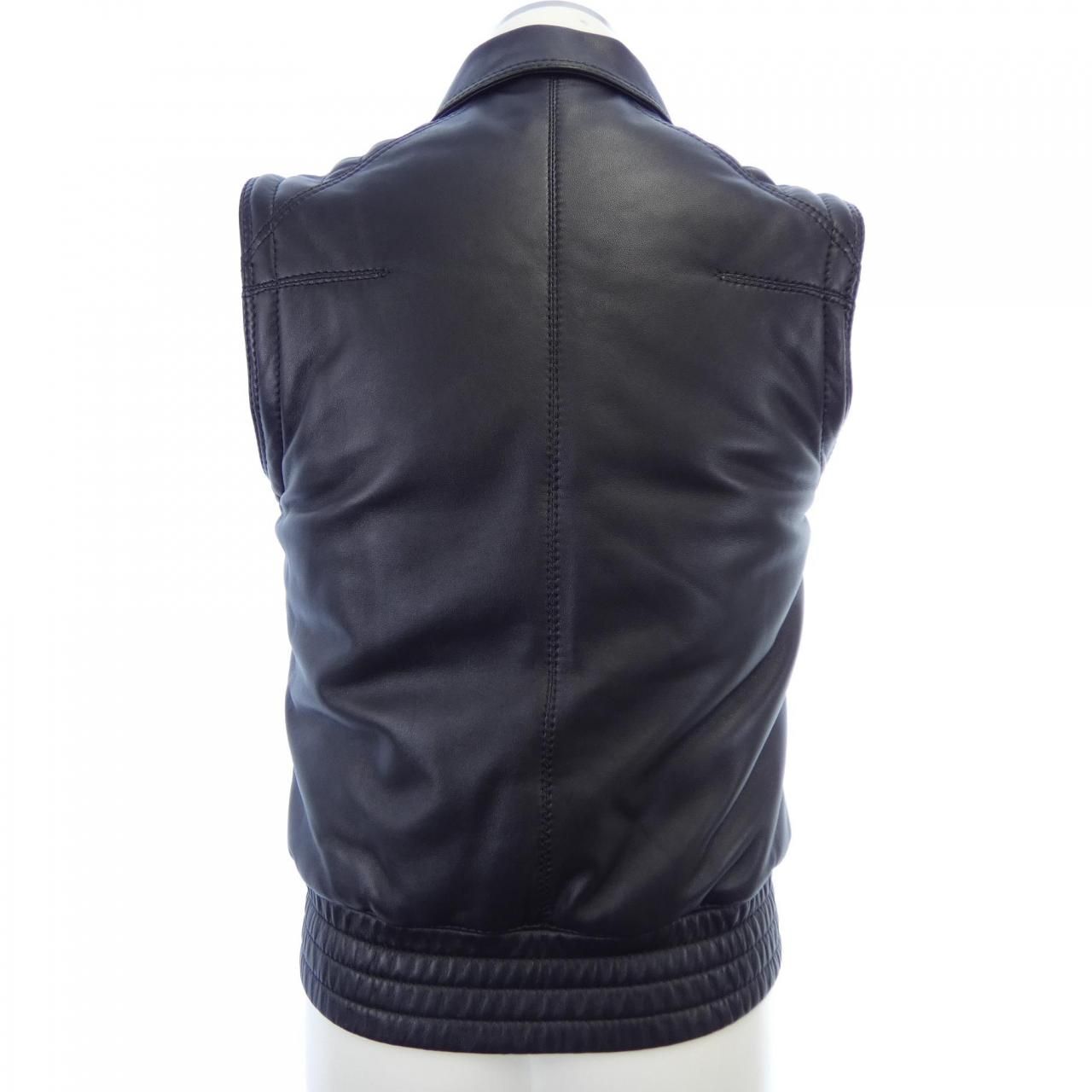 Dior Homme Leather Jacket — view 8