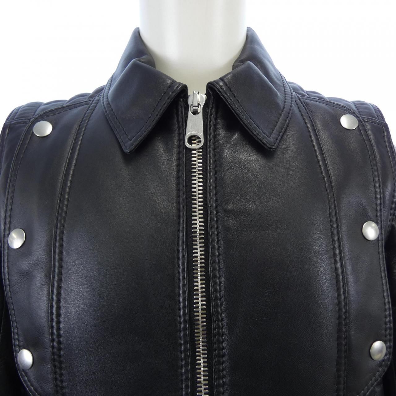 Dior Homme Leather Jacket — view 5