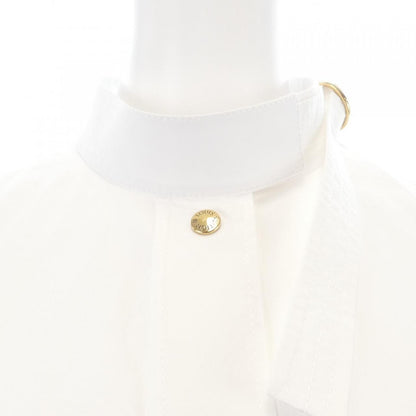 Louis Vuitton Pleated Shoulder Cotton Poplin Shirt — view 5