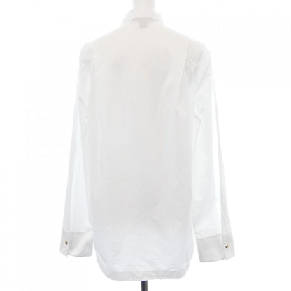 Louis Vuitton Pleated Shoulder Cotton Poplin Shirt — view 2