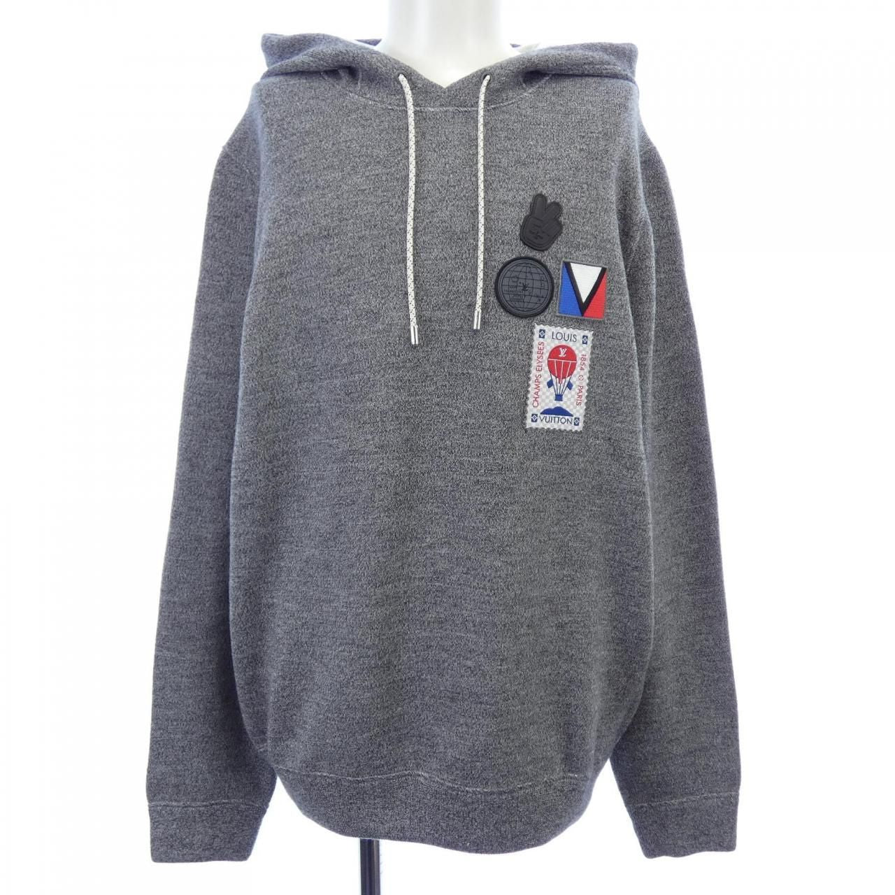 Louis Vuitton Hoodie Gray