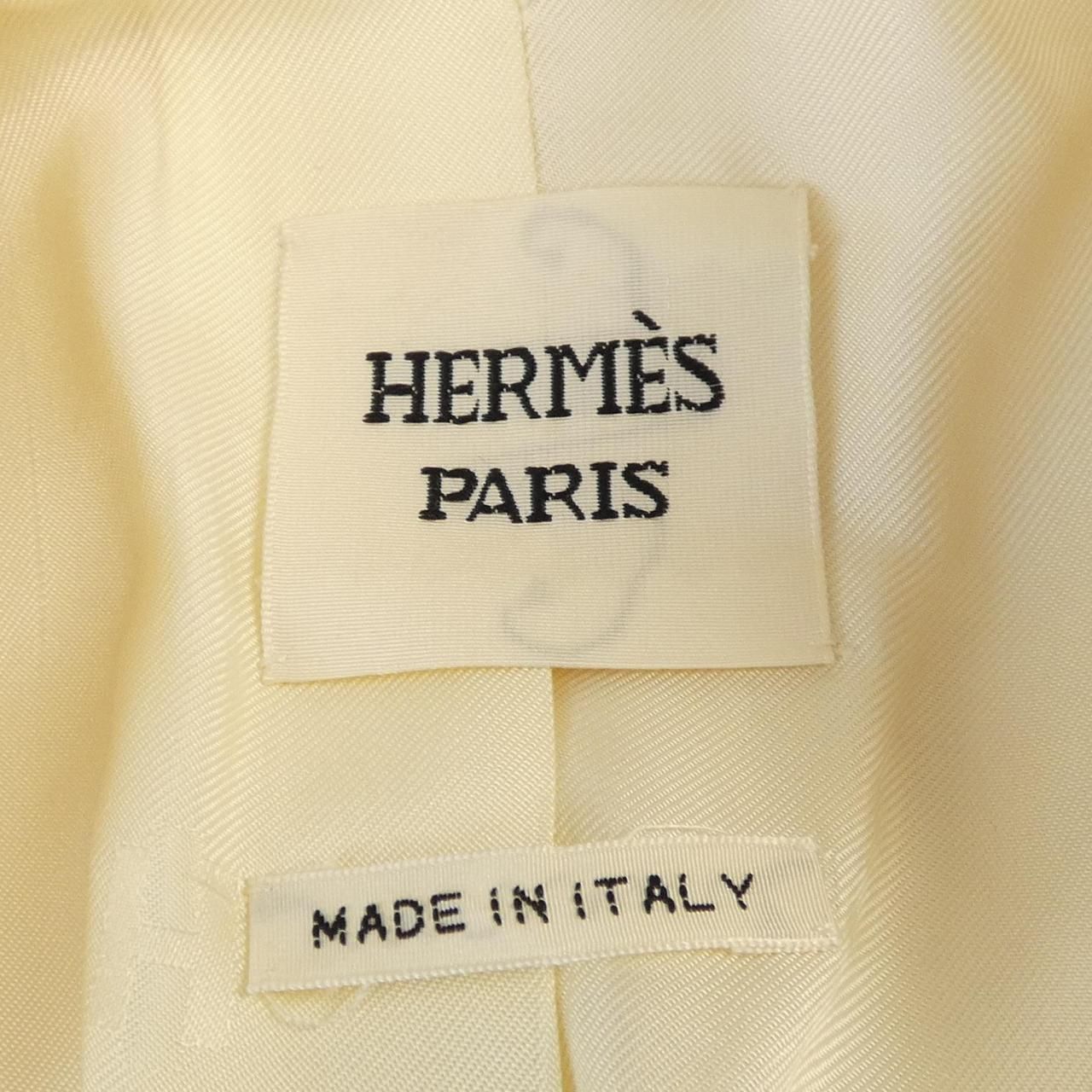 Hermes Coat Beige — view 5