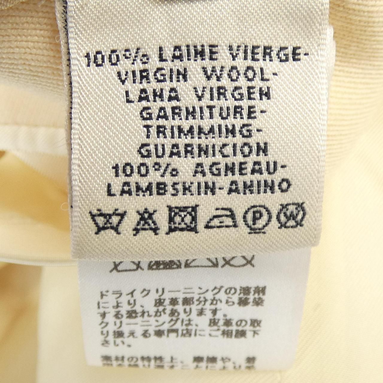 Hermes Coat Beige — view 3
