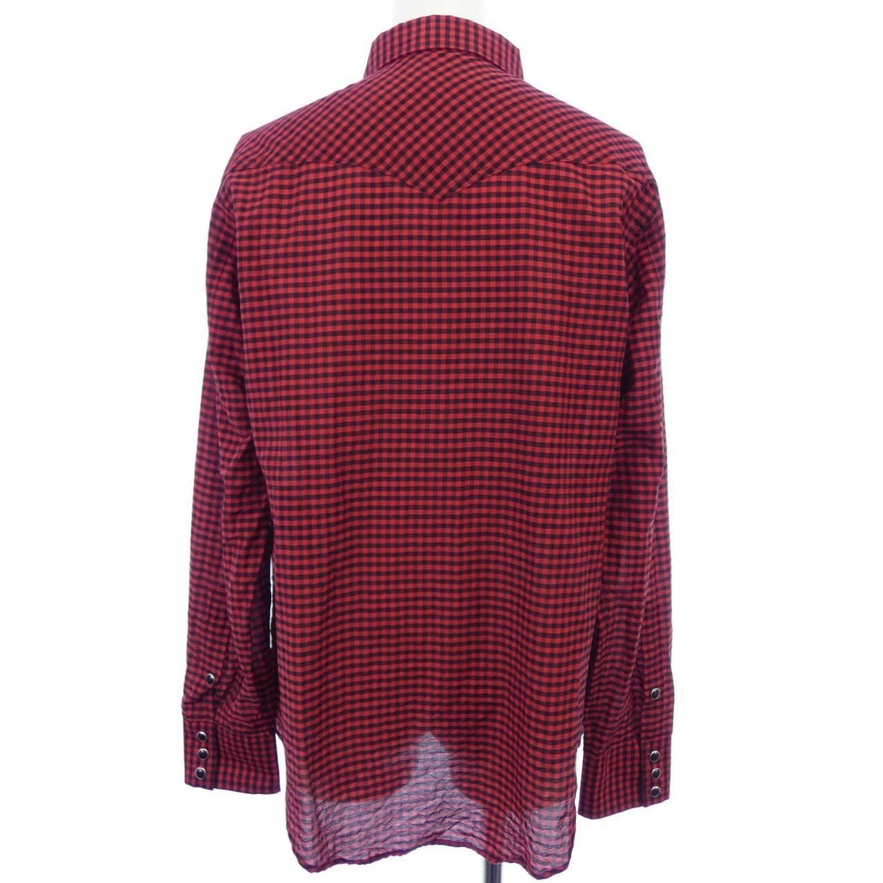 Saint Laurent Shirt Red — view 2