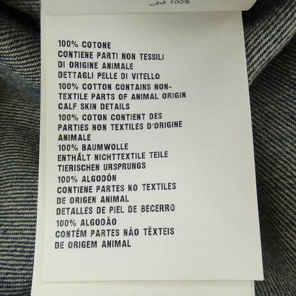 Prada Triangle Logo Oversize Organic Denim Shirt — view 3