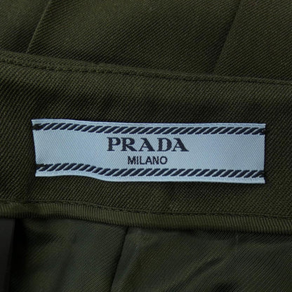 Prada Triangle Logo Skirt — view 4