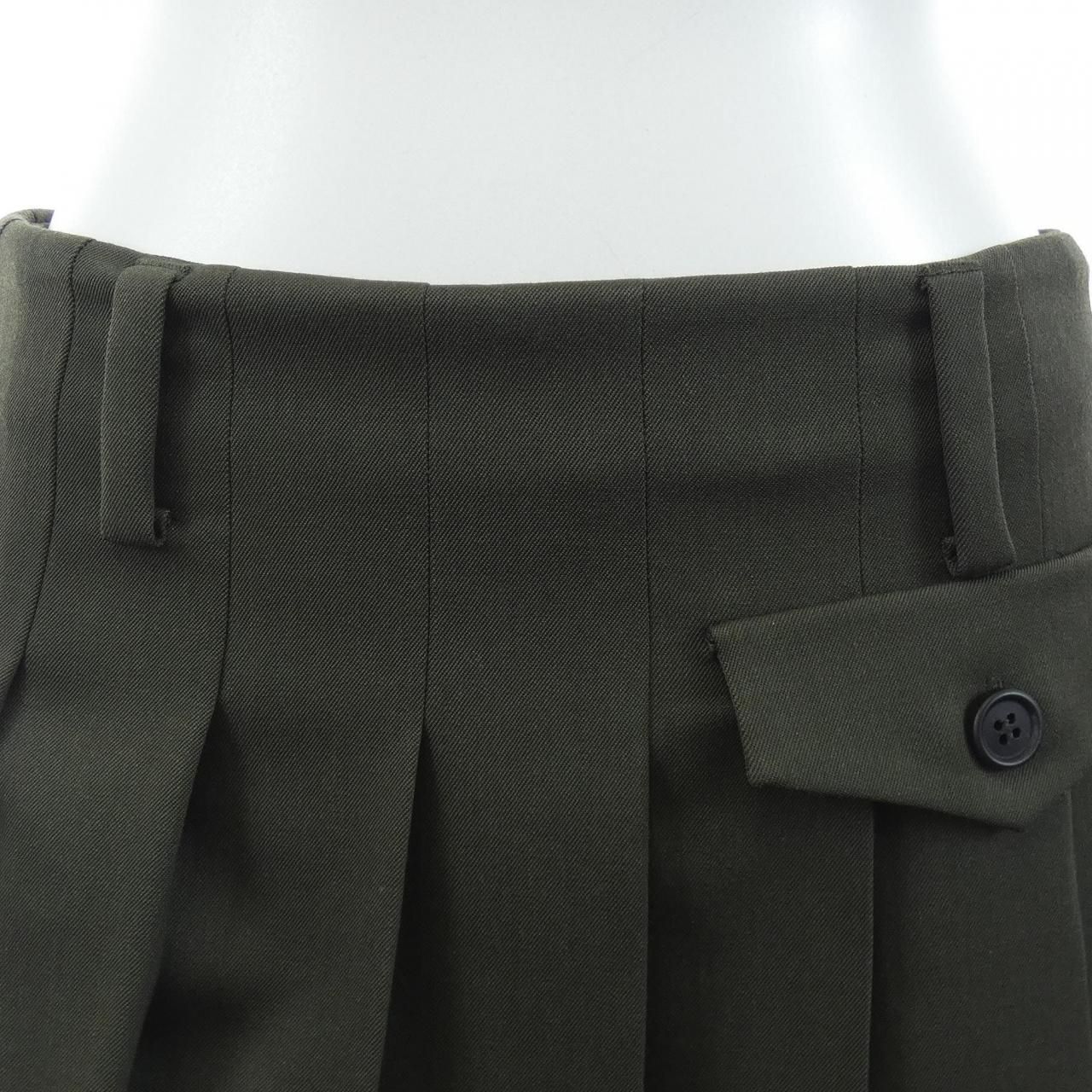 Prada Triangle Logo Skirt — view 5