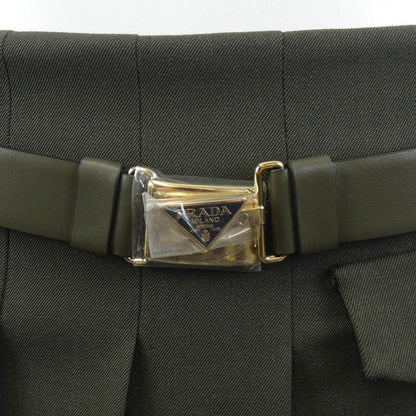 Prada Triangle Logo Skirt — view 7