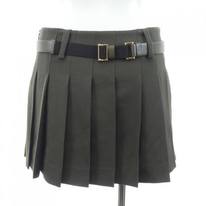 Prada Triangle Logo Skirt — view 2