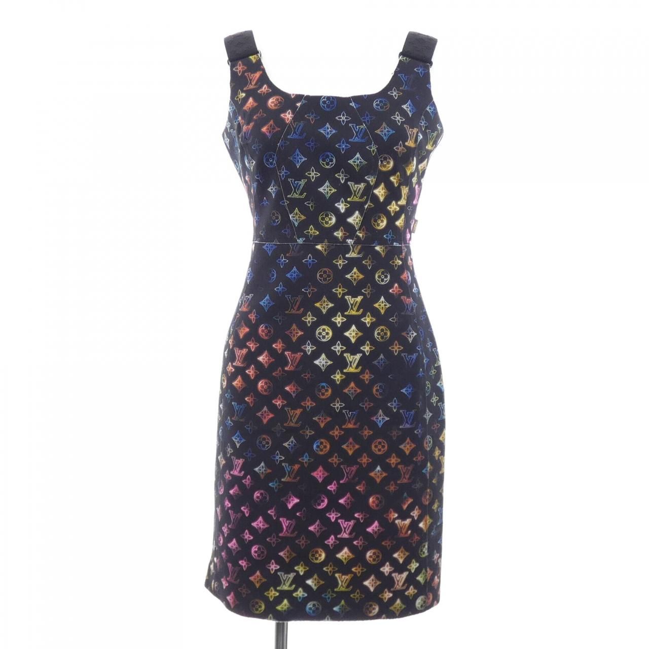 Louis Vuitton Neon Mahina Monogram Fit Dress