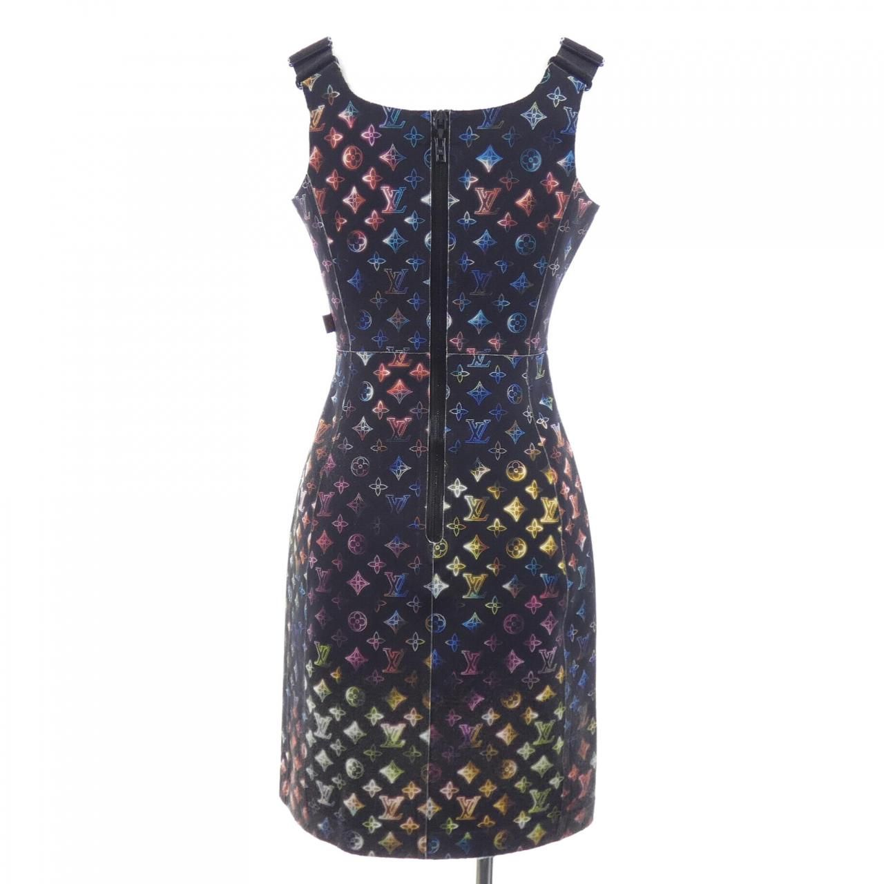 Louis Vuitton Neon Mahina Monogram Fit Dress — view 2