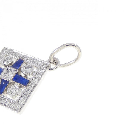 Tiffany & Co Checkerboard Key Pendant — view 3