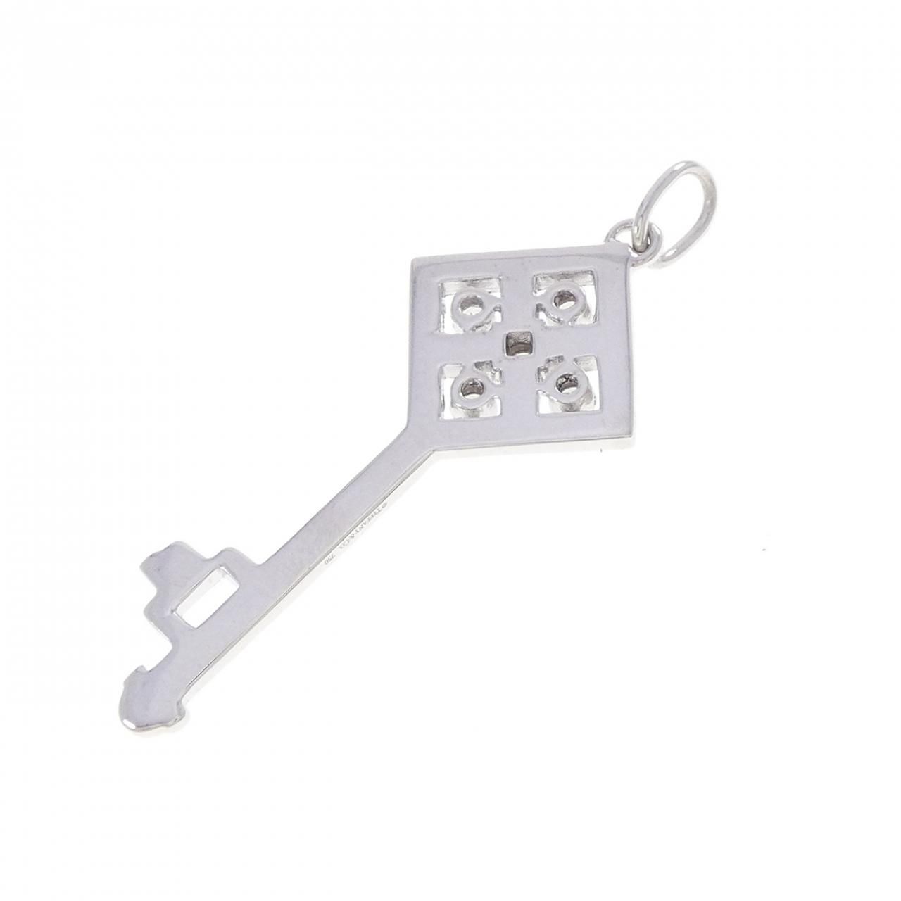 Tiffany & Co Checkerboard Key Pendant — view 2
