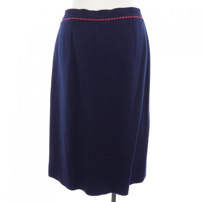 Celine Vintage Skirt Navy — view 2