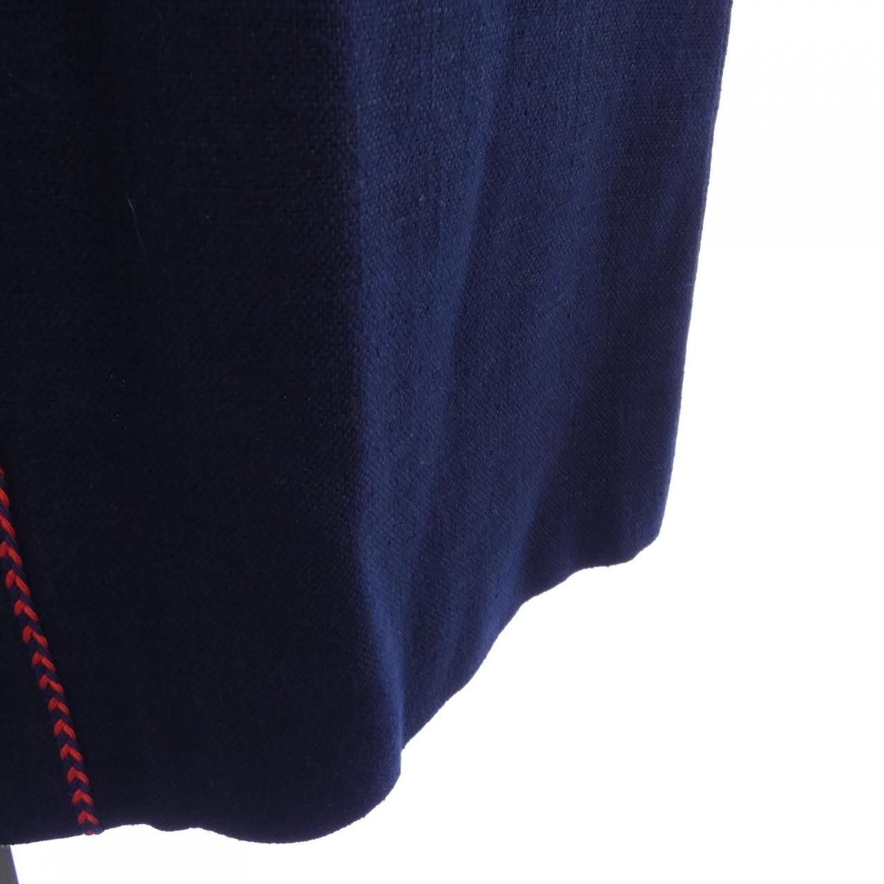 Celine Vintage Skirt Navy — view 6