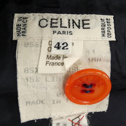 Celine Vintage Skirt Navy — view 4