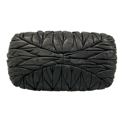 Miu Miu Handbag Matelasse Black Leather — view 5
