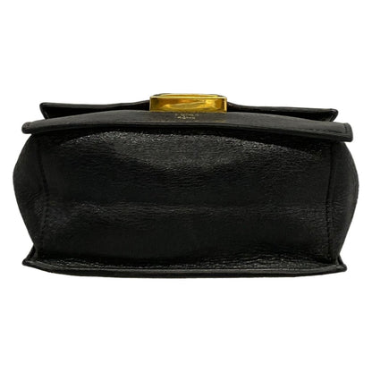 Fendi Shoulder Bag Canyu Black Chain Leather — view 5