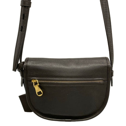 Loewe Shoulder Bag Heritage Dark Brown Leather — view 3