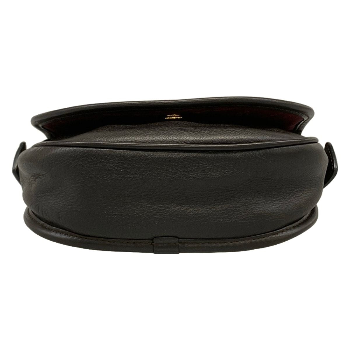 Loewe Shoulder Bag Heritage Dark Brown Leather — view 5