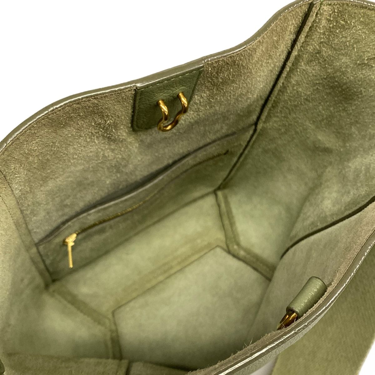 Celine Shoulder Bag Sangles Small Khaki Strap Removable — view 7