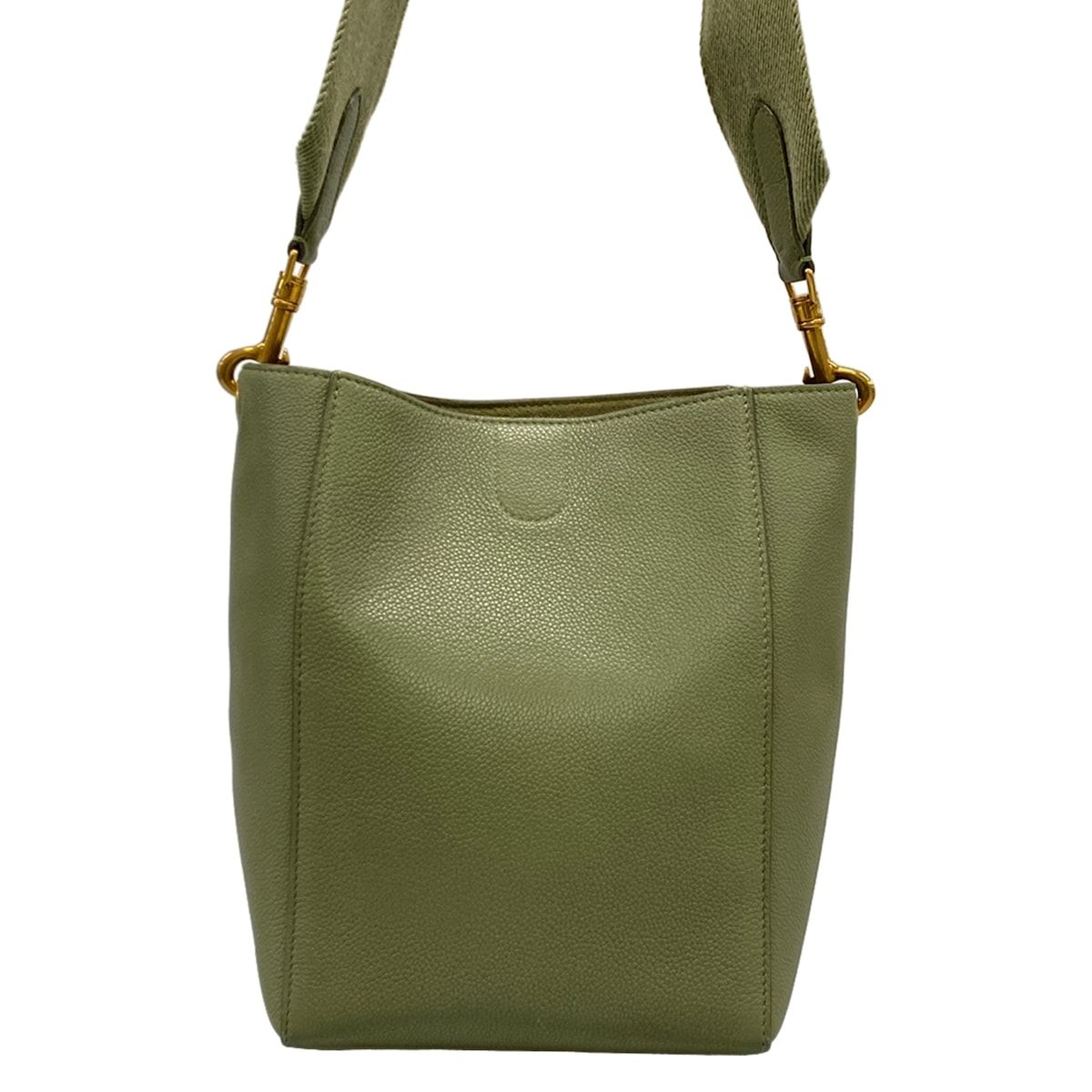 Celine Shoulder Bag Sangles Small Khaki Strap Removable — view 3