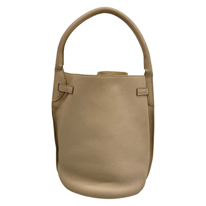 Celine Handbag Big Bag Bucket Gray Beige Leather — view 3