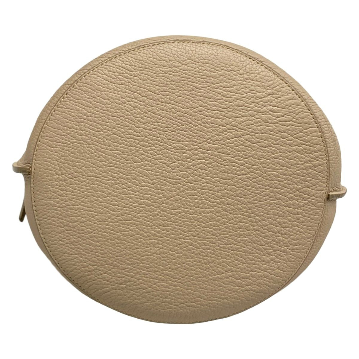 Celine Handbag Big Bag Bucket Gray Beige Leather — view 5