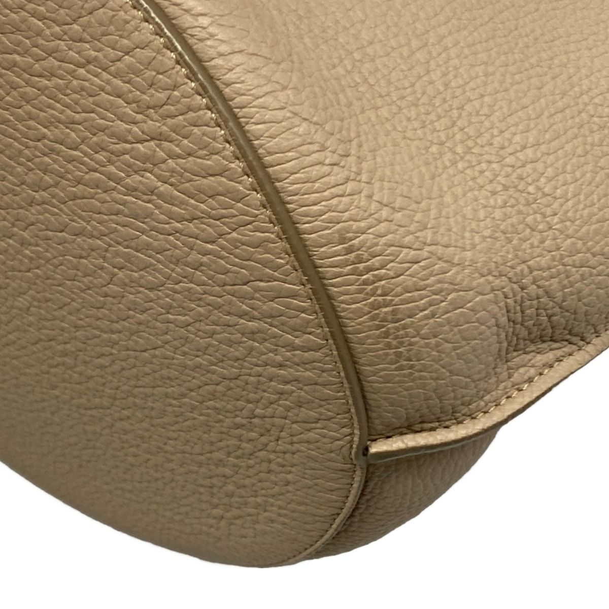 Celine Handbag Big Bag Bucket Gray Beige Leather — view 6