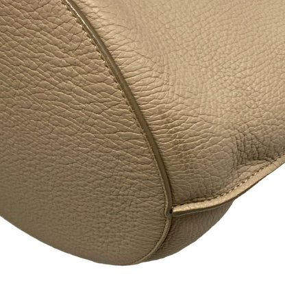 Celine Handbag Big Bag Bucket Gray Beige Leather — view 6