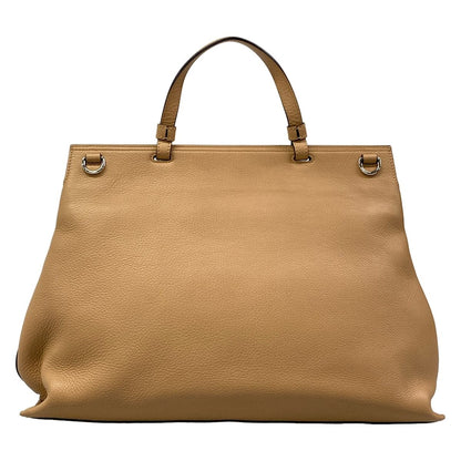 Gucci Handbag Bamboo Daily Brown Leather — view 3