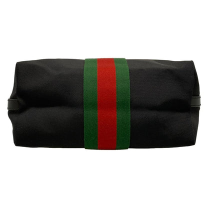 Gucci Handbag Sherry Black Red Green — view 5