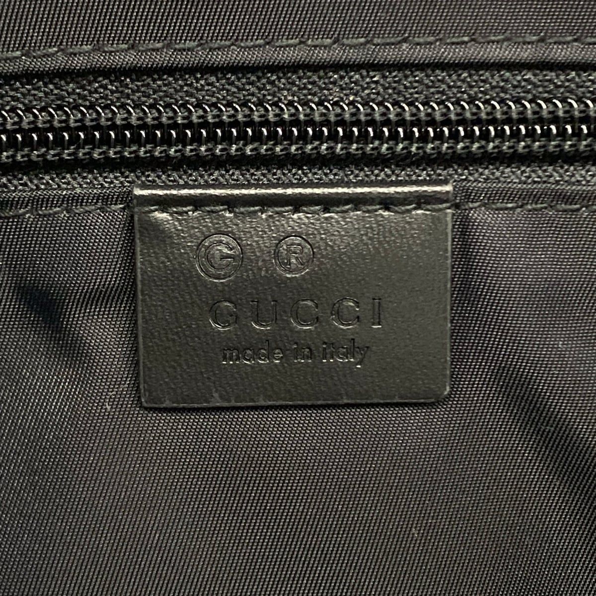 Gucci Handbag Sherry Black Red Green — view 9