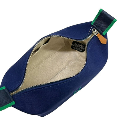 Hermes Pouch Bride-a-Brac PM Marine Cotton — view 4