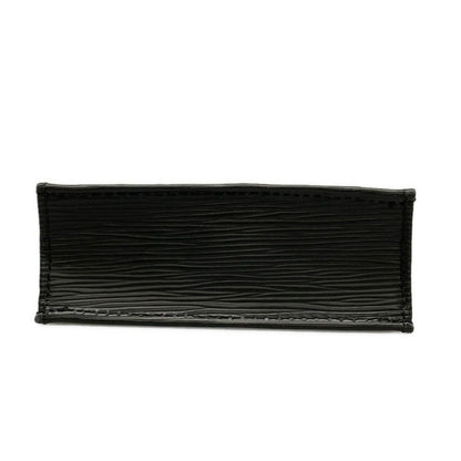Louis Vuitton Tote Epi Petite Sac Plat Noir Leather Cowhide — view 5