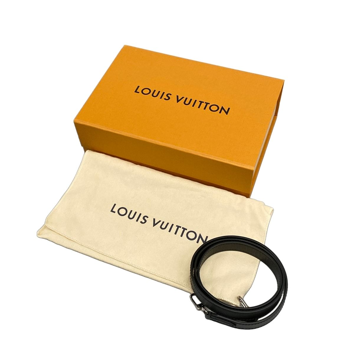 Louis Vuitton Tote Epi Petite Sac Plat Noir Leather Cowhide — view 8