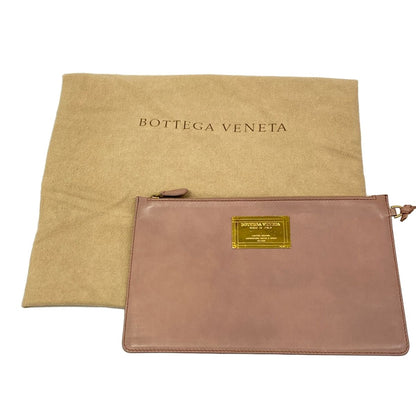 Bottega Veneta Tote Cabas MM Pink Beige Limited Edition 500 Pieces Leather — view 8