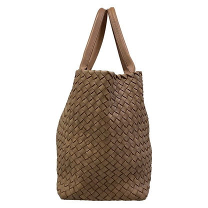 Bottega Veneta Tote Cabas MM Pink Beige Limited Edition 500 Pieces Leather — view 2