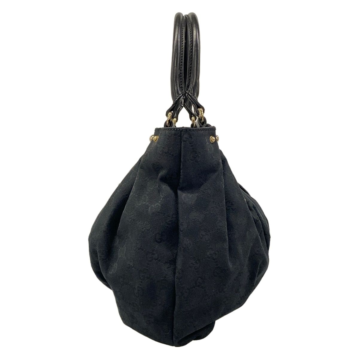 Gucci Tote Pelham GG Pattern Black Studs Leather — view 4