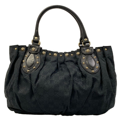 Gucci Tote Pelham GG Pattern Black Studs Leather — view 3