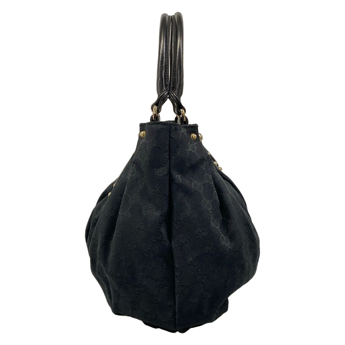 Gucci Tote Pelham GG Pattern Black Studs Leather — view 2