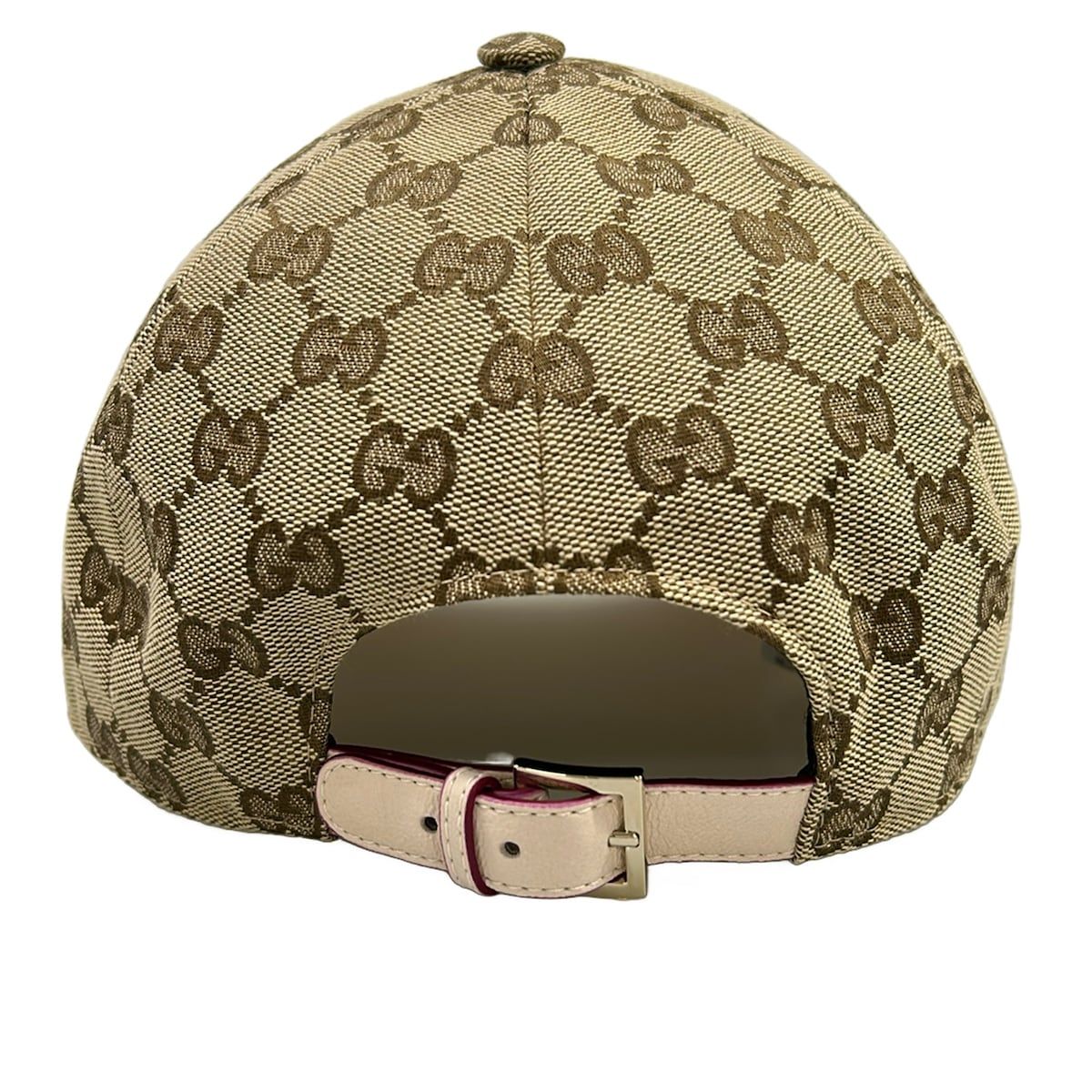 Gucci Cap M GG Canvas Baseball Cap Light Brown Beige Multi Yuko Higuchi Hat — view 3