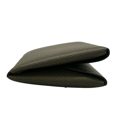 Hermes Card Case Calvi Duo Ecorse Silver — view 9