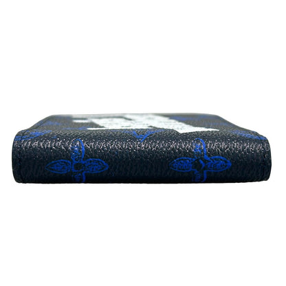 Louis Vuitton Billfold Everyday LV Portefeuille Multiple Blue Wallet — view 9