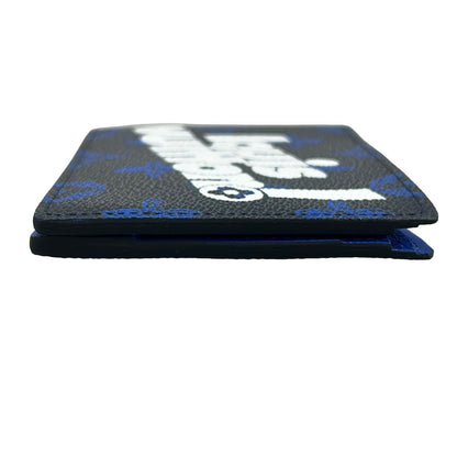Louis Vuitton Billfold Everyday LV Portefeuille Multiple Blue Wallet — view 8
