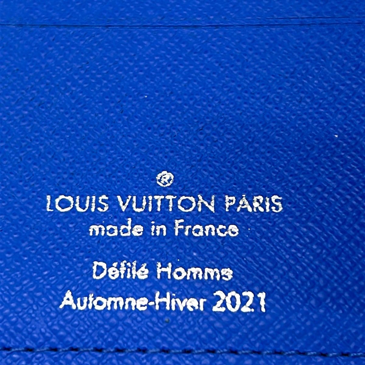 Louis Vuitton Billfold Everyday LV Portefeuille Multiple Blue Wallet — view 5