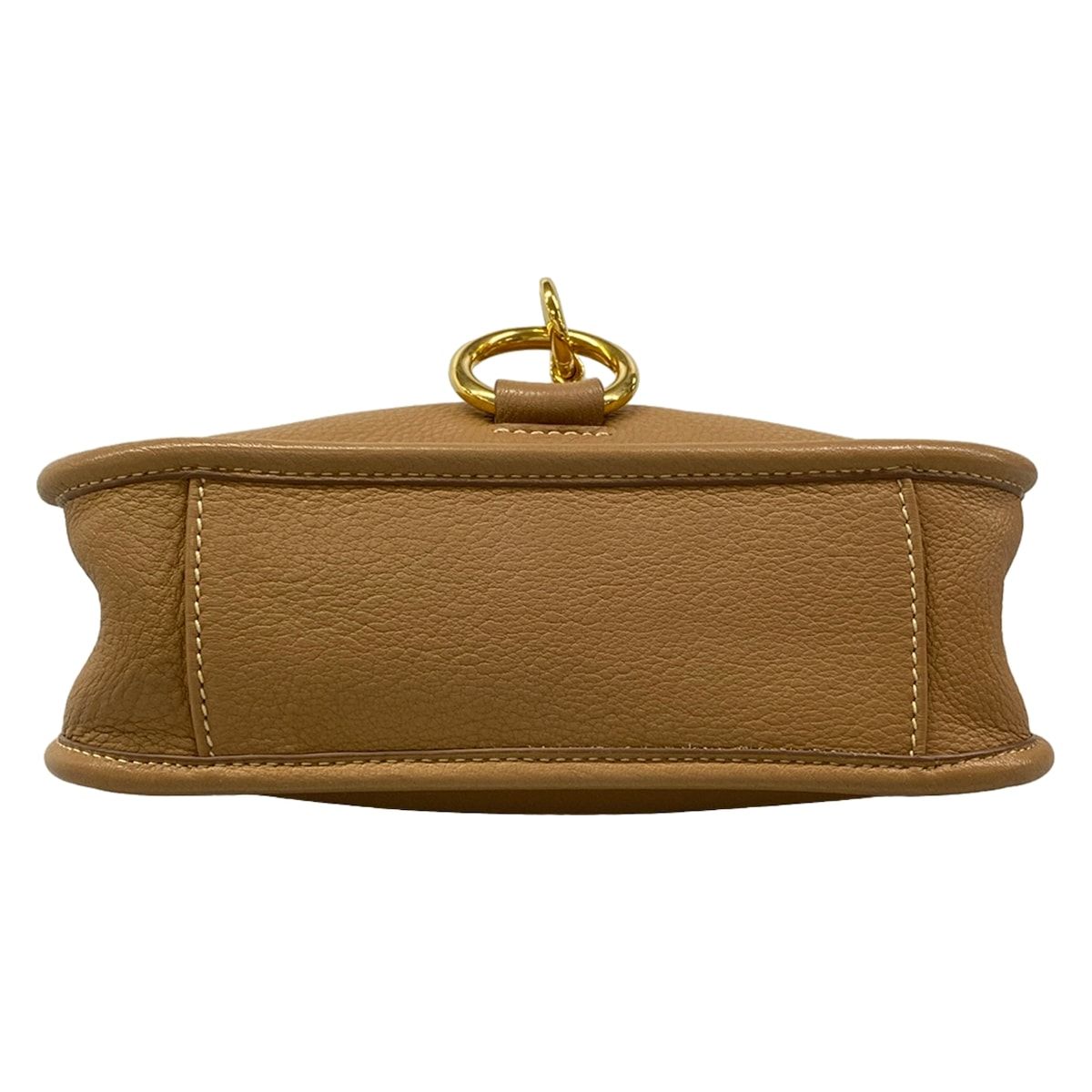 Miu Miu Shoulder Bag Brown Removable Strap Leather — view 5