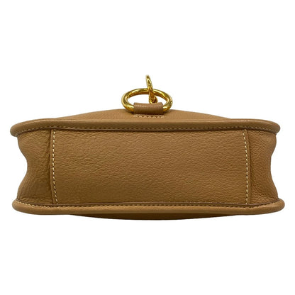 Miu Miu Shoulder Bag Brown Removable Strap Leather — view 5