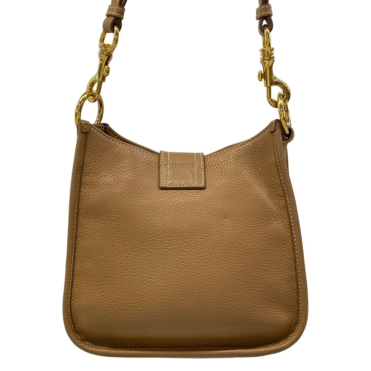 Miu Miu Shoulder Bag Brown Removable Strap Leather — view 3